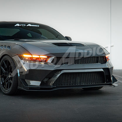 2024-2026 Mustang S650 Type-GTD Carbon Fiber Bumper Full Kit For GT/EcoBoost