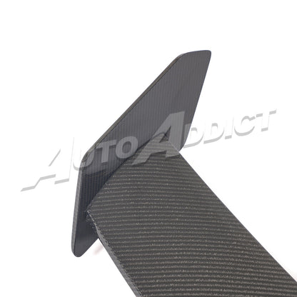 2021-2026 BMW G82 M4 Dry Gloss Double Sided Carbon Fiber V2 Rear Spoiler