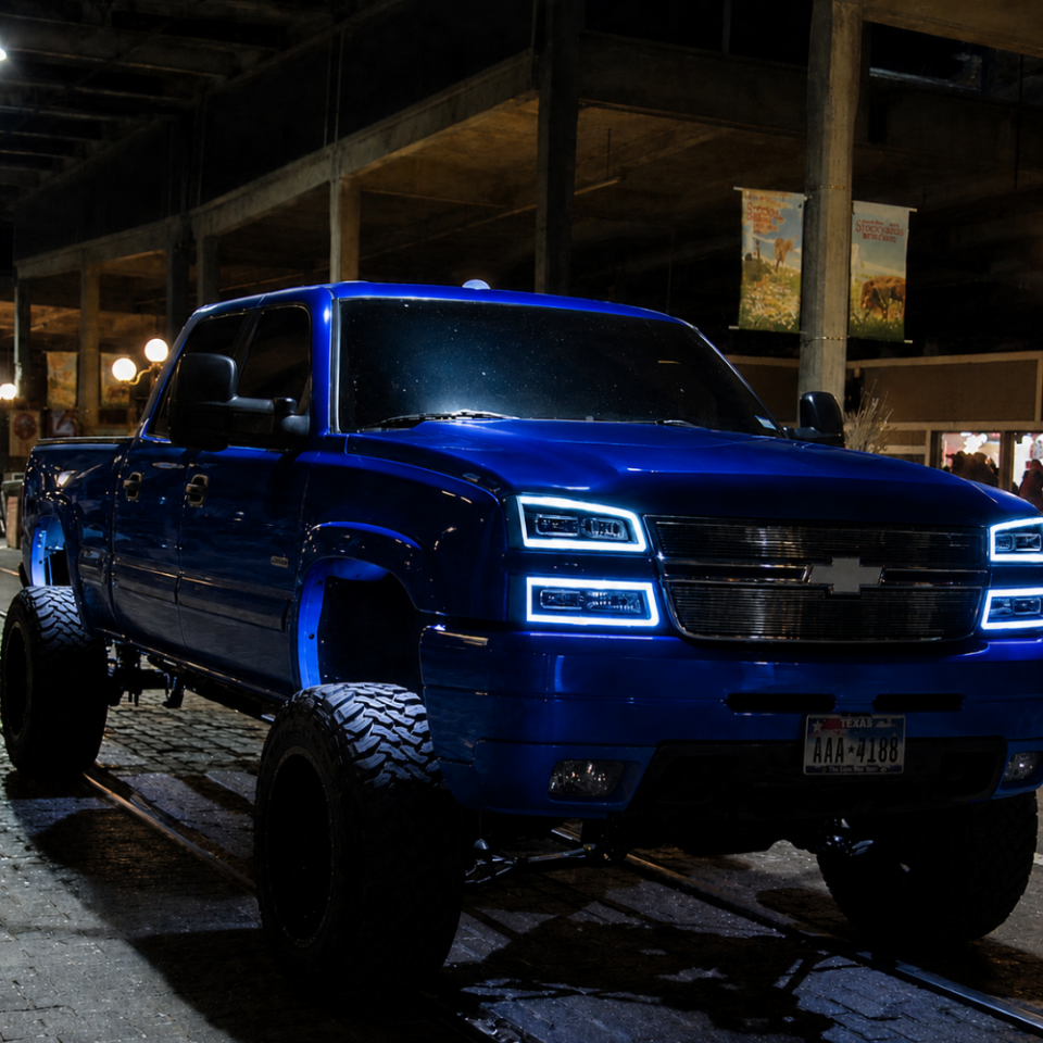 Lighting Trendz 2003-2006 Chevrolet Silverado Flow Series Cat Eye Halo LED Kit