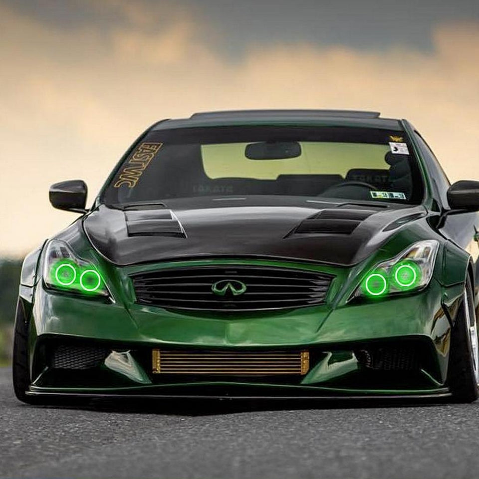 Lighting Trendz 2008-2010 Infiniti G37 Coupe Flow Series Halo & Fog Halo LED Kit