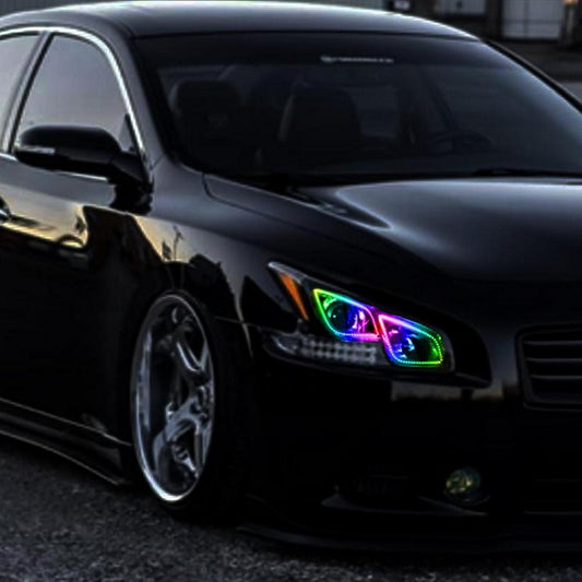 Lighting Trendz 2009-2014 Nissan Maxima Flow Series Halo & Projector Halo LED Kit