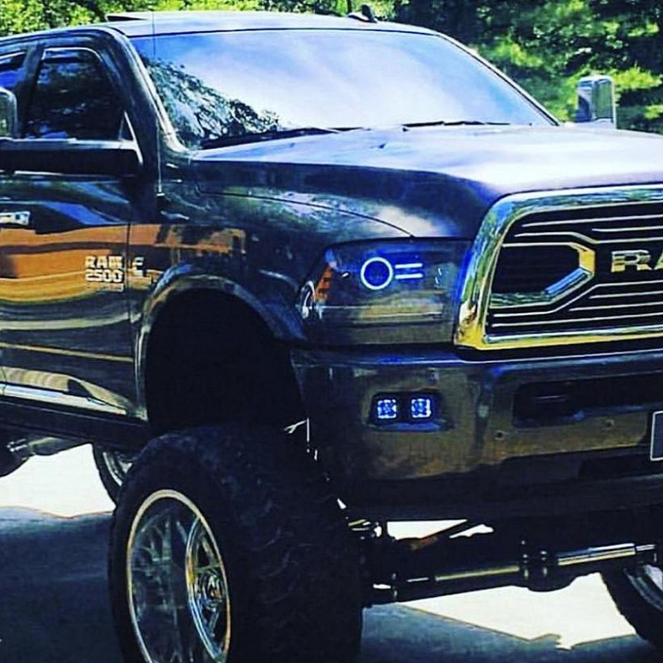 Lighting Trendz 2009-2018 Dodge Ram RGBW Projector Halo LED Kit