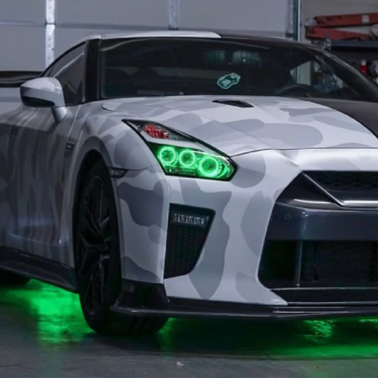 Lighting Trendz 2009-2024 Nissan GT-R R35 Flow Series Halo LED Kit