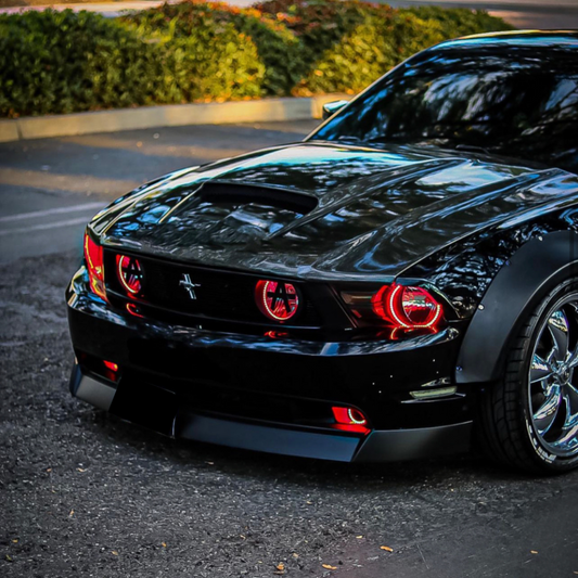 Lighting Trendz 2010-2012 Ford Mustang RGBW Halo w/Grille Fog Light Halo  LED Kit