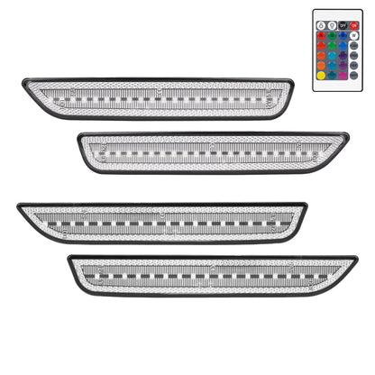 2010-2014 Ford Mustang RGB Clear LED Side Markers