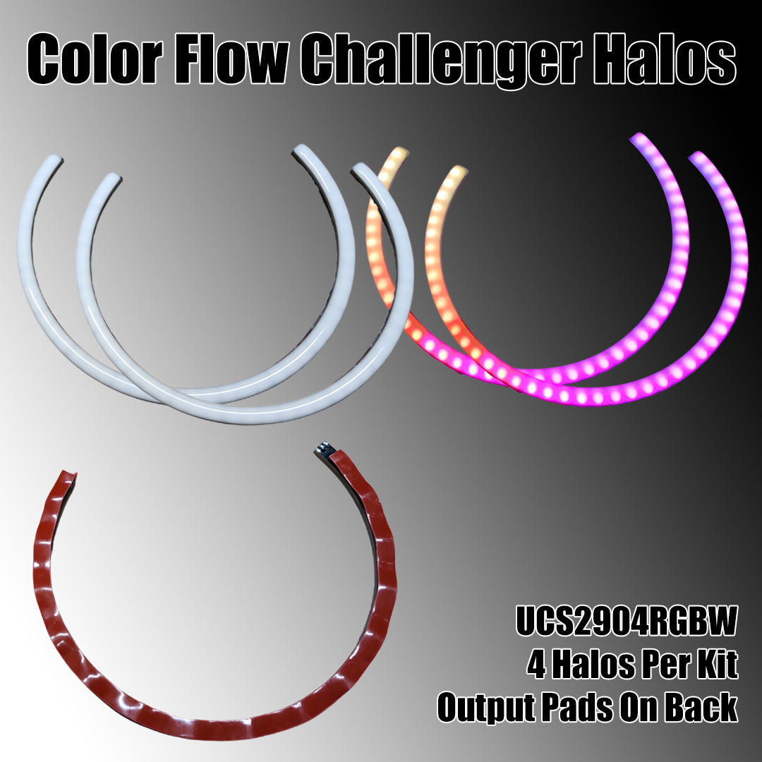 Dodge Challenger Color Flow Boards - 12v UCS2904 RGBW