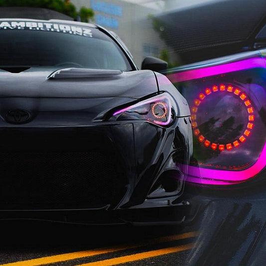 Lighting Trendz 2012-2017 Toyota Scion FR-S Spec-D Flow Series DRL & Projector Halo LED Kit