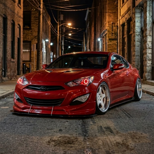 Lighting Trendz 2014-2016 Hyundai Genesis Coupe Flow Series Projector Halo LED Kit