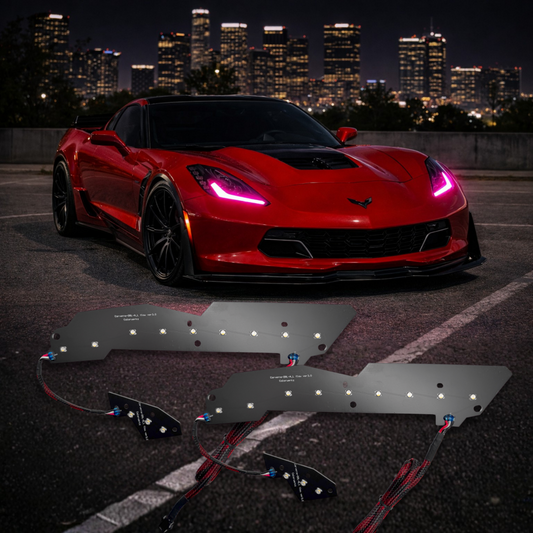 Lighting Trendz 2014-2018 Chevrolet Corvette Flow Series DRL LED Kit
