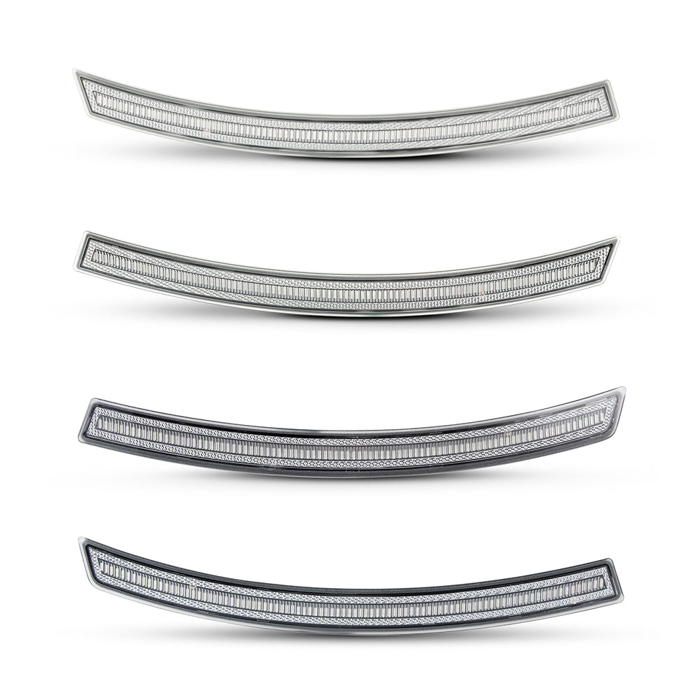 2014-2019 Chevrolet Corvette Clear C7 White LED Side Marker