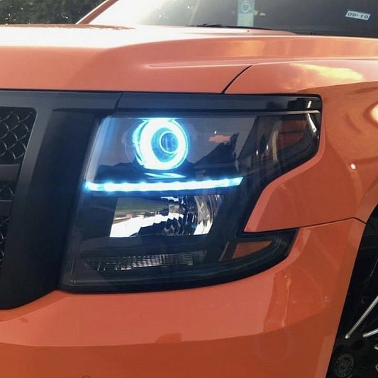 Lighting Trendz 2015-2020 Chevrolet Suburban Flow Series DRL & Projector Halo LED Kit