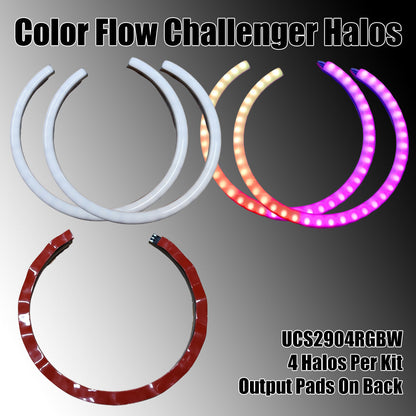 Dodge Challenger Color Flow Boards 12v Ucs2904 Rgbw