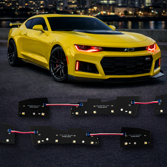 Lighting Trendz 2016-2018 Chevrolet Camaro RGBW DRL & Vertical Fog DRL LED Kit