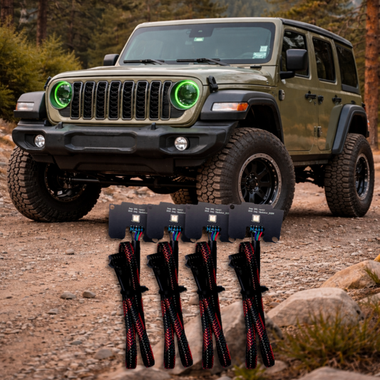 Lighting Trendz 2018+ Jeep Wrangler JL/Gladiator JT Flow Series DRL LED Kit