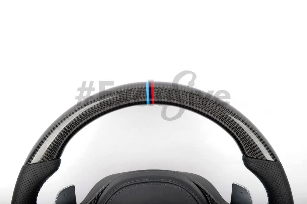 2018-2024 BMW  All M Models | G07 G87 G80 G82 G83 F90 F91 F92 F93 F95 F96 F97 F98 Custom Steering Wheel by Exclusive Steering