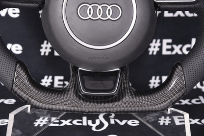 2012-2018 Audi A3 / A4 / A5 / A6 / A7 / A8 / S3 / S4 / S5 / S6 / S7 / S8 / RS7 Custom Steering Wheel by Exclusive Steering
