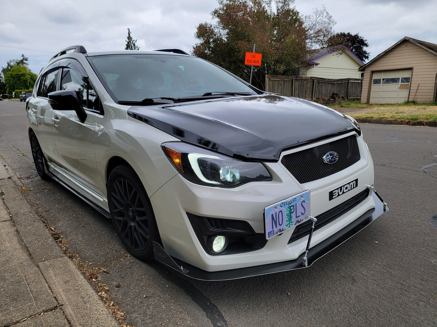 2012-2016 Subaru Impreza Front Splitter V2