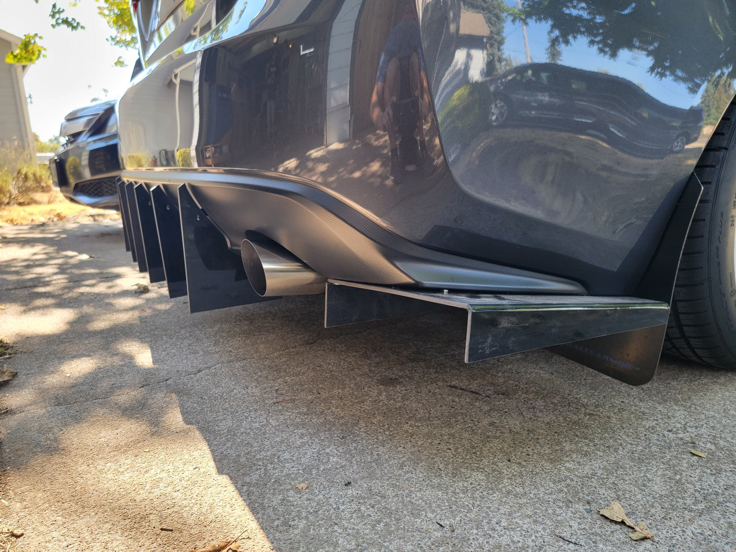 2017-2023 Subaru Impreza Sedan V3 Rear Diffuser