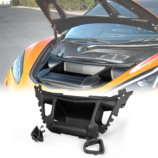 2025-2026 C8 ZR1/ZR1X ZTK Air Extractor Functional Dry Carbon Fiber Double Sided 3pcs Kit