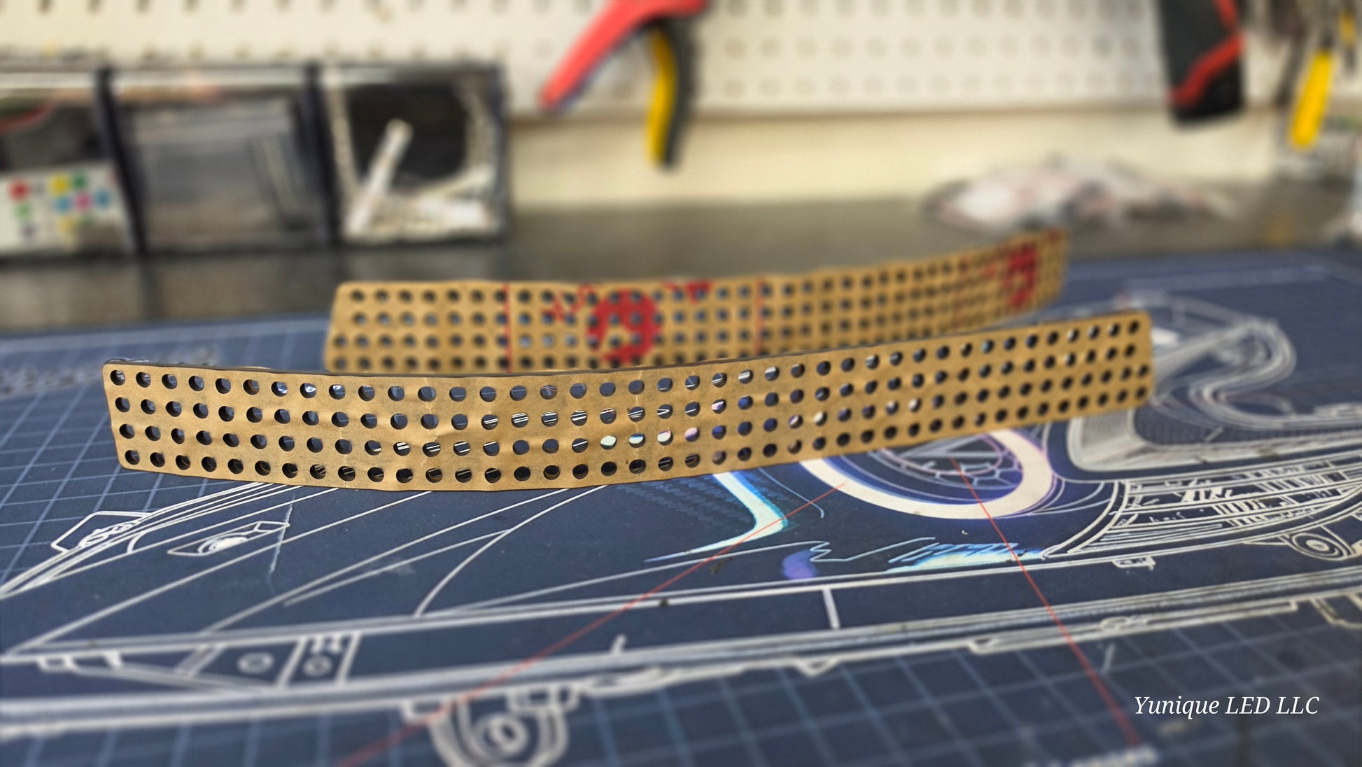 2003-2009 Nissan 350Z Neopixel Acrylic LED Panels (Turn Signal/Reverse)