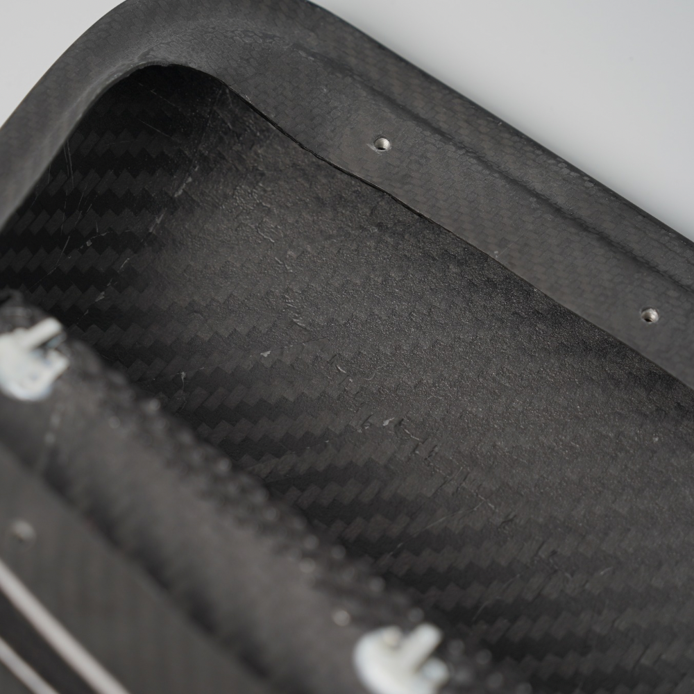 JDMuscle [22-25 WRX] GC8 Style Version 2 Tanso Carbon Fiber Hood Scoop