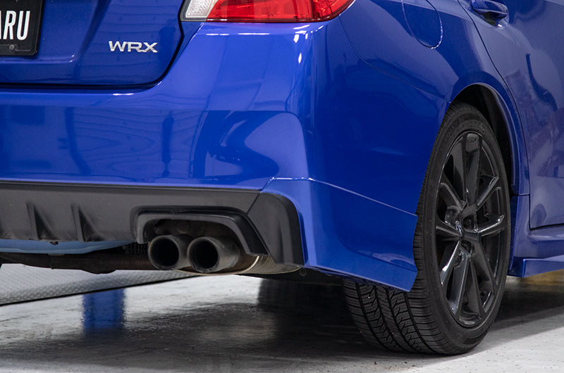 OLM Paint Matched JDM Style Rear Splash Guards (Galaxy Blue Pearl) - 2015-2021 WRX / STI