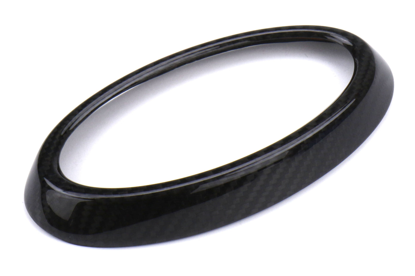 OLM LE Dry Carbon Fiber Front Emblem Frame Overlay - 2018-2021 Subaru WRX / STI