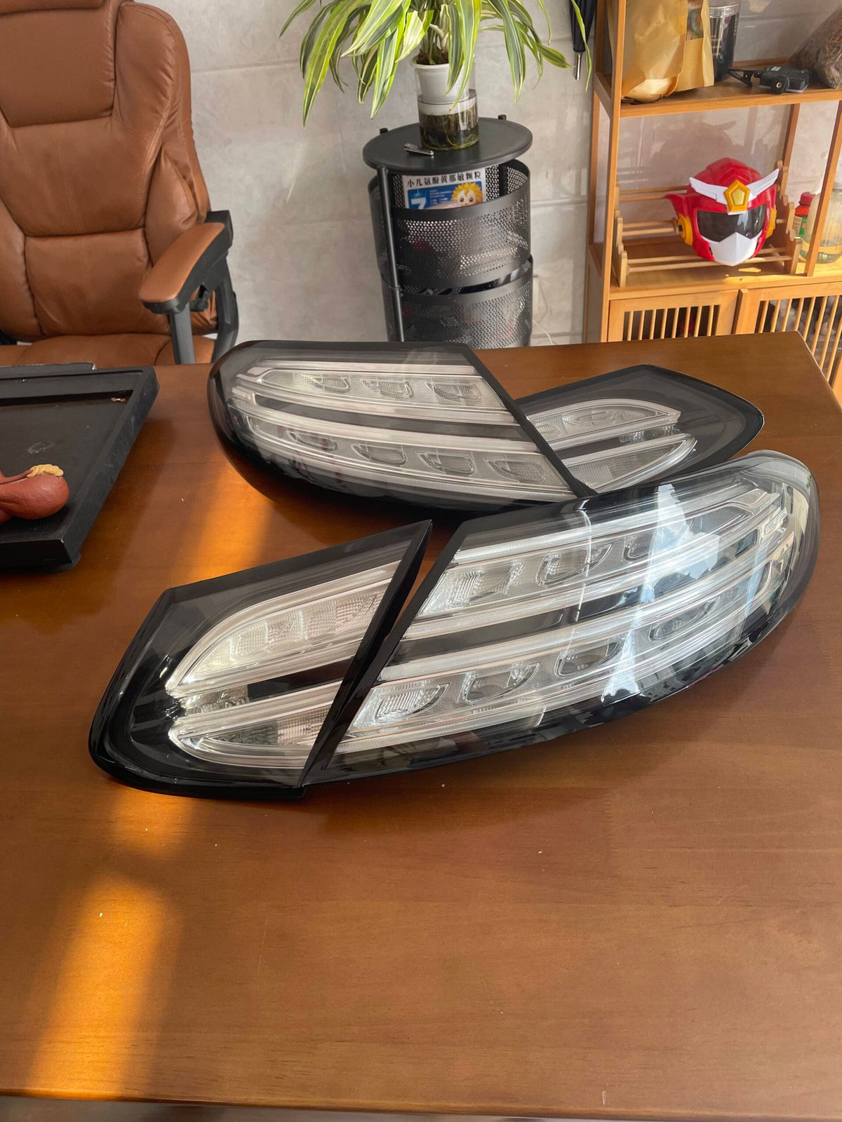 Mercedes-Benz C63 Coupe custom modified tail lights by JIEAN Lights – photo 1