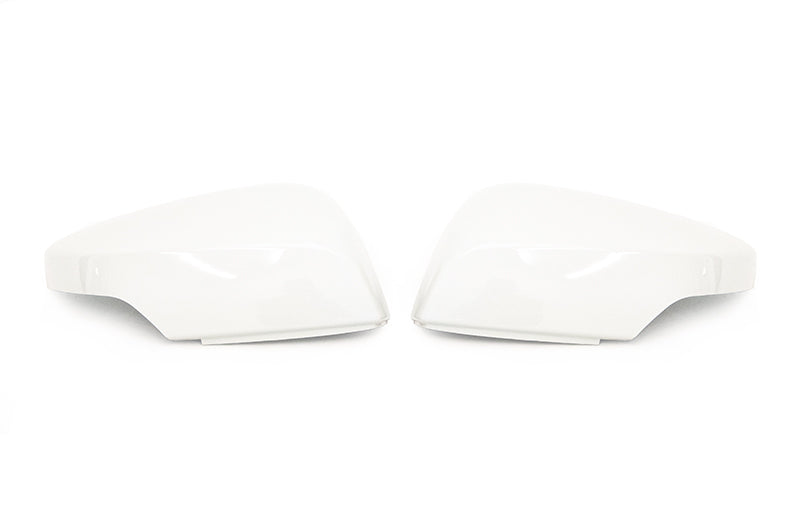 OLM OE Style Mirror Cover with Turn Signal Cutout - Crystal White - 2015-2021 Subaru WRX / STI / 2015-2017 Crosstrek