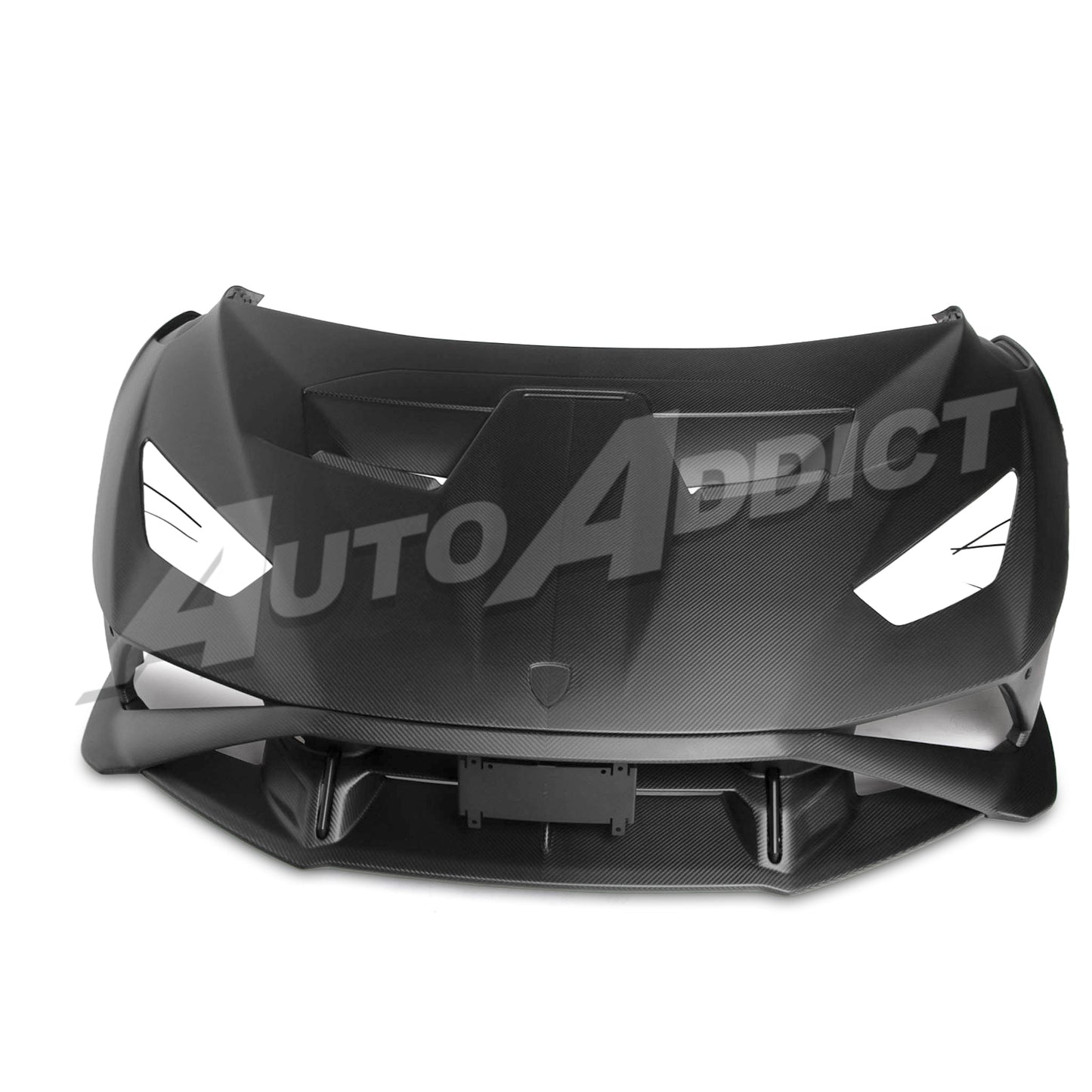 STO Lamborghini Huracan Dry Carbon Fiber Front Bonnet Fenders and Bumper Full Kit