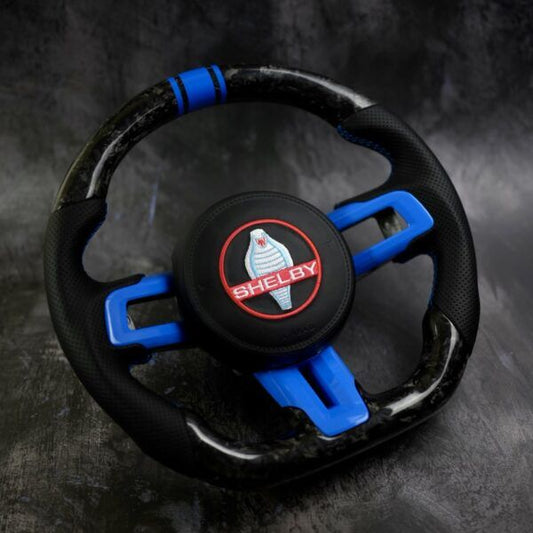 2015-2022 Ford Mustang Custom Steering Wheel by Exclusive Steering