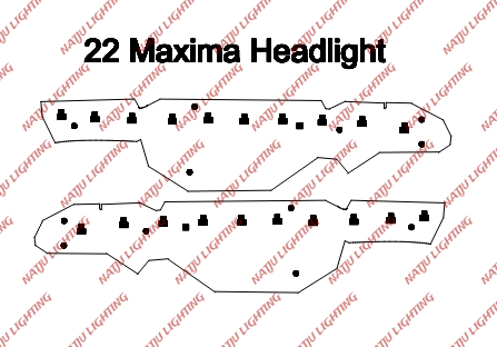 22 Maxima Headlight LED Board