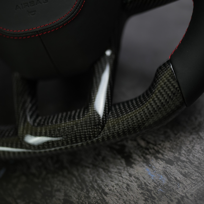 2024-2026 Ford Mustang S650 Custom Steering Wheel by Exclusive Steering