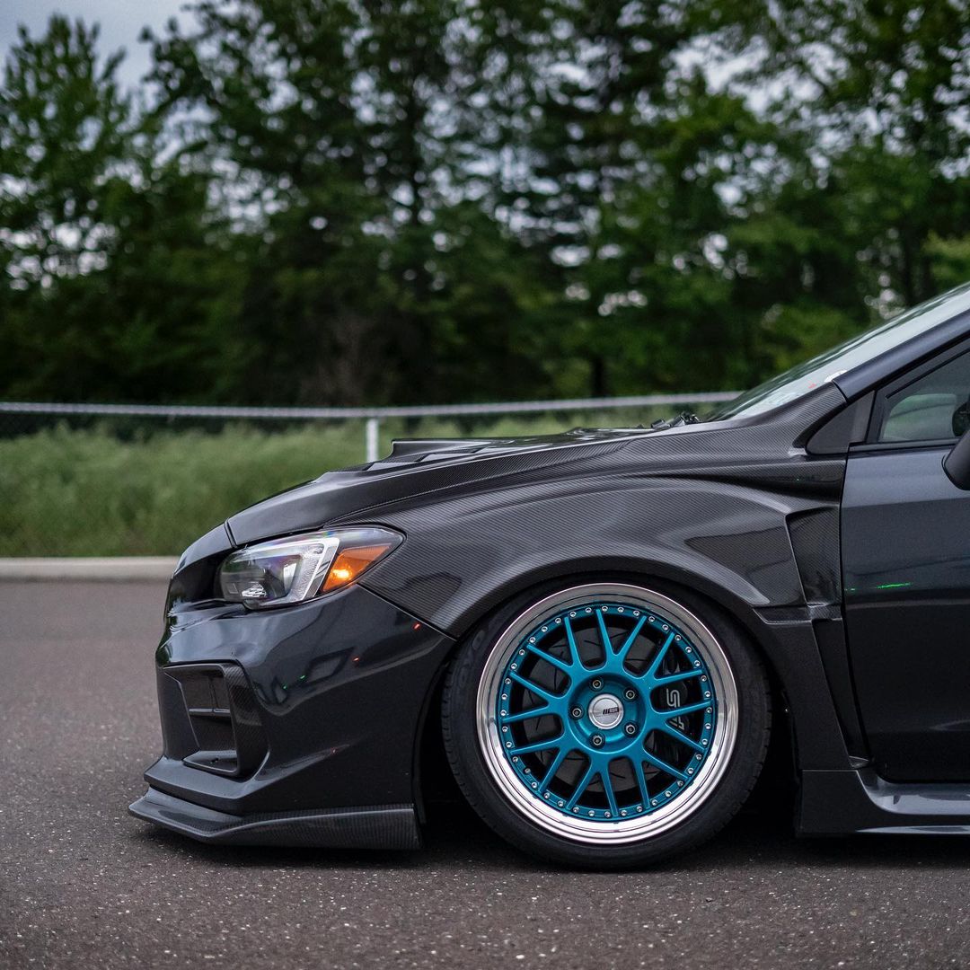 JDMuscle [15-21 WRX/STI] Carbon Fiber Hood V2 w/ Heat Extract