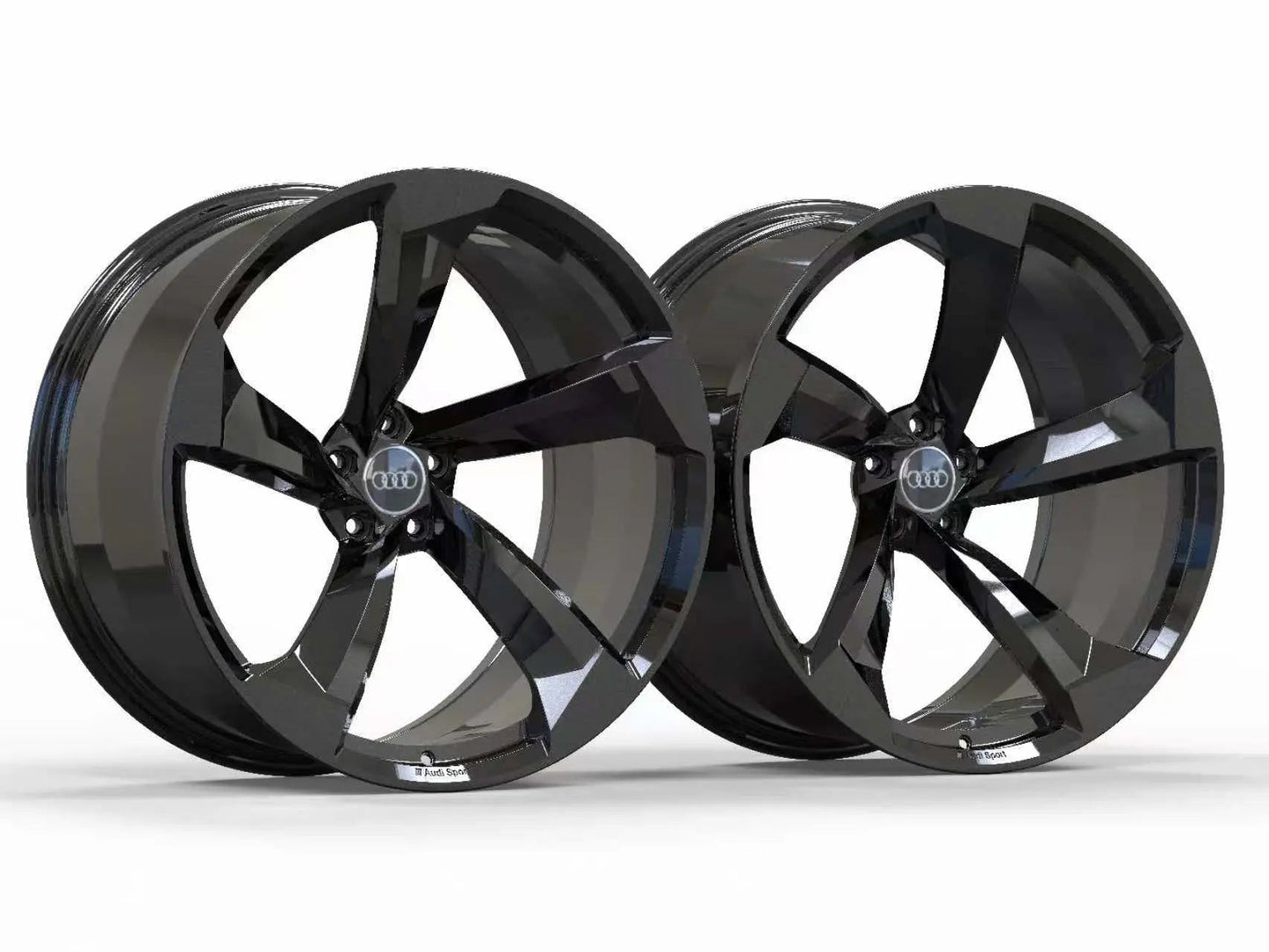Set of Forged Audi "Q8 E-Tron" Rotor Style Wheels