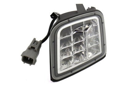 OLM USDM LED Front Turn Signal Housings - Clear Lens with Chrome Reflector - 2015-2017 Subaru WRX / STI