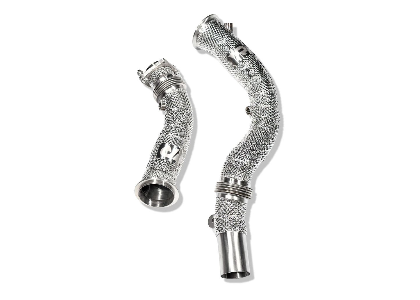 S55 Catless Downpipes with Heatshield for F8X M3 M4 & M2C