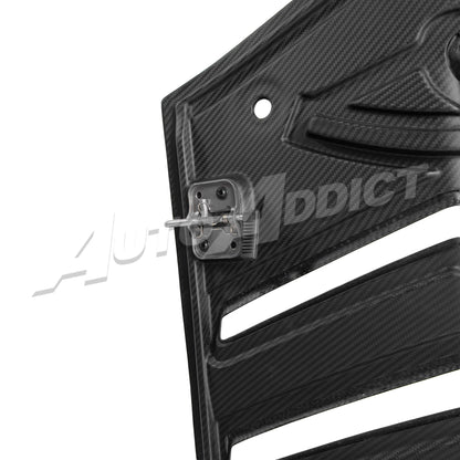 STO Lamborghini Huracan Dry Carbon Fiber Functional Rear Engine Cover