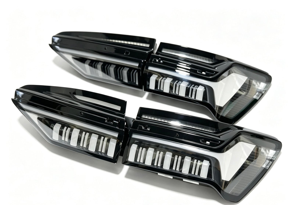 2019–2024 Audi A6 C8 clear venom-style tail lights by JIEAN Lights – photo 2