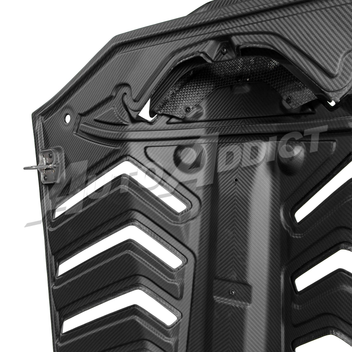STO Lamborghini Huracan Dry Carbon Fiber Functional Rear Engine Cover Deck Lid Shell