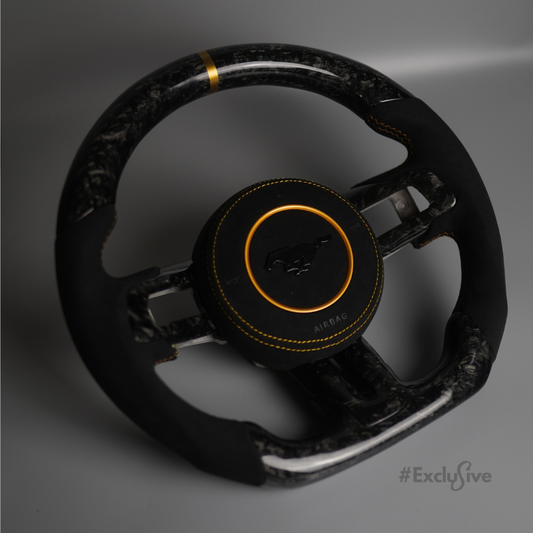 2015-2017 Ford Mustang Custom Steering Wheel by Exclusive Steering