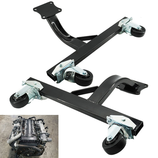 2JZ 1JZ Engine Cradle Stand Rolling Cart for Toyota Lexus 1J 2J GE GTE