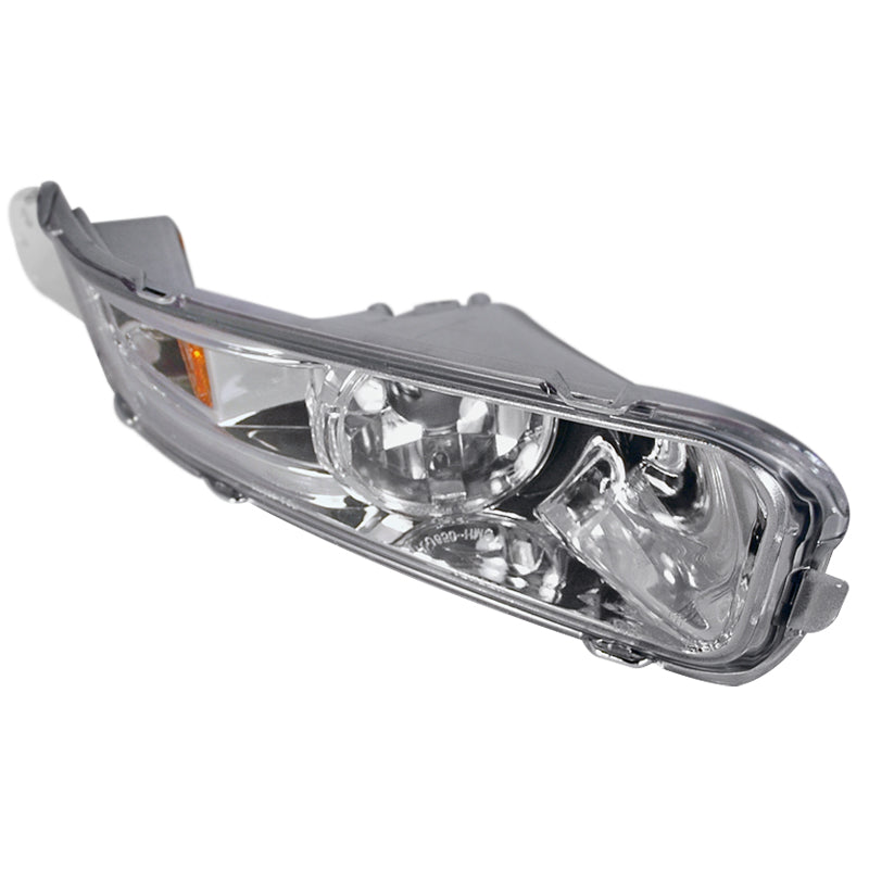 2005-2009 Ford Mustang Factory Style Bumper Lights (Chrome Housing/Clear Lens)