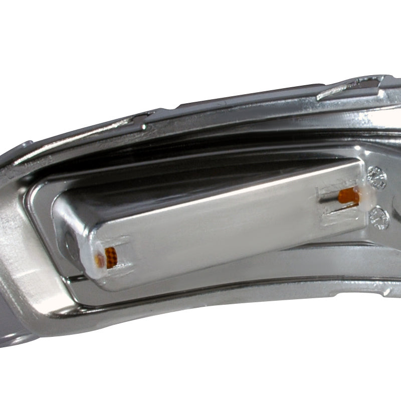 2005-2009 Ford Mustang Factory Style Bumper Lights (Matte Black Housing/Clear Lens)