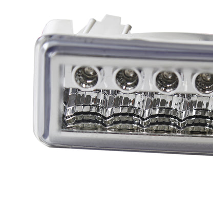 1998-2004 Chevrolet S10/ GMC Sonoma LED Bumper Lights (Chrome Housing/Clear Lens)