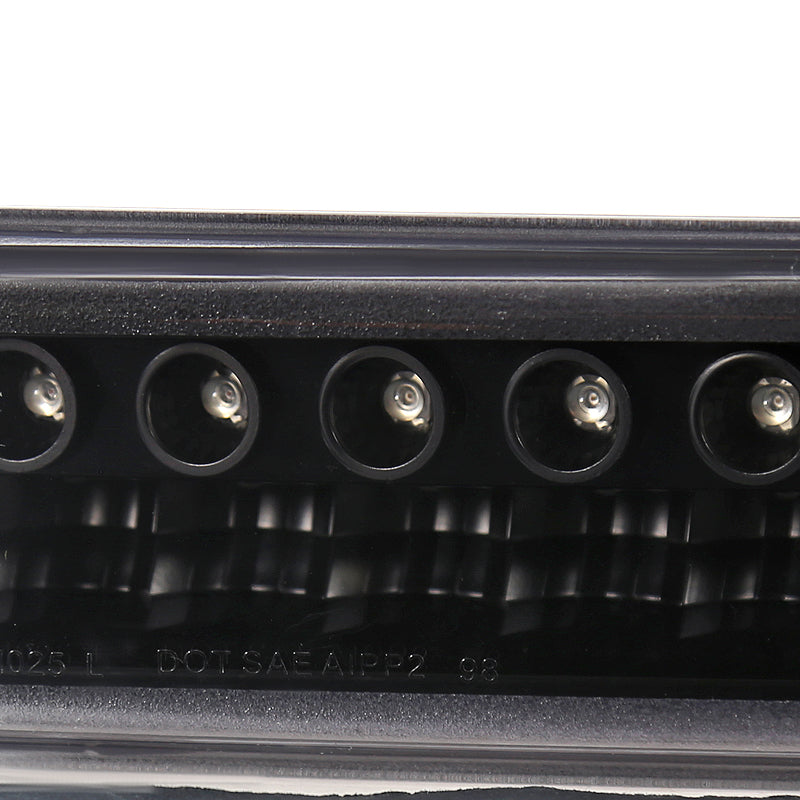 1998-2004 Chevrolet S10/ GMC Sonoma LED Bumper Lights (Matte Black Housing/Clear Lens)