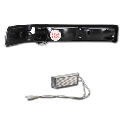 1998-2004 Chevrolet S10/ GMC Sonoma LED Bumper Lights (Matte Black Housing/Clear Lens)