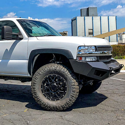 1999-2002 Chevrolet Silverado/ 2000-2006 Tahoe Suburban Bumper Lights (Chrome Housing/Clear Lens)