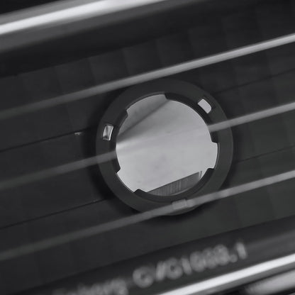 1988-1993 Chevrolet C/K Blazer/Tahoe/Silverado/Suburban GMC Sierra/Yukon Factory Style Headlights, Bumper Lights, & Corner Lights Set (Matte Black Housing/Clear Lens)