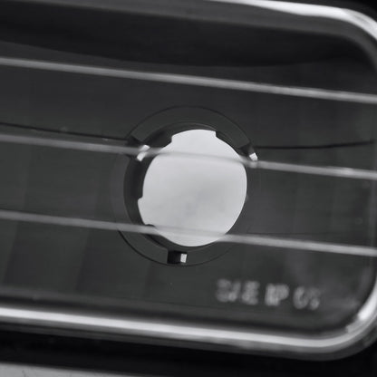 1988-1993 Chevrolet C/K Blazer/Tahoe/Silverado/Suburban GMC Sierra/Yukon Factory Style Headlights, Bumper Lights, & Corner Lights Set (Matte Black Housing/Clear Lens)